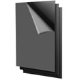 thumbnail image 2 of Hojas de plexiglás acrílico negro, láminas de acrílico fundido negro alternativa al vidrio, lámina de plástico reflectante para letreros, soportes, marcos de fotos, proyectos de manualidades, 15.75 *, 2 of 6