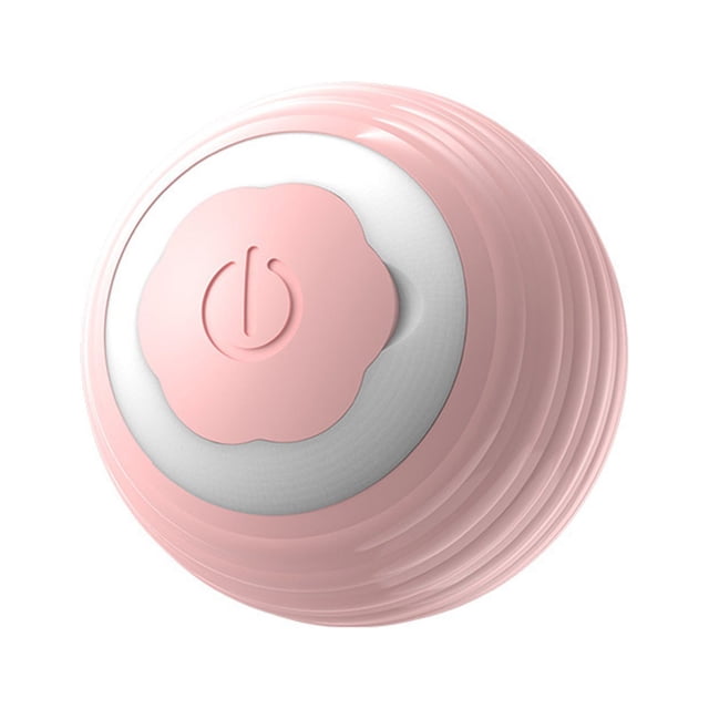 Pelota rodante interactiva para mascotas | Evitación automática de obstáculos | Juguete inteligente con sensor de movimiento para perros y gatos | Rollos de Saltos Aleatorios | Caucho TPR Soft | USB
