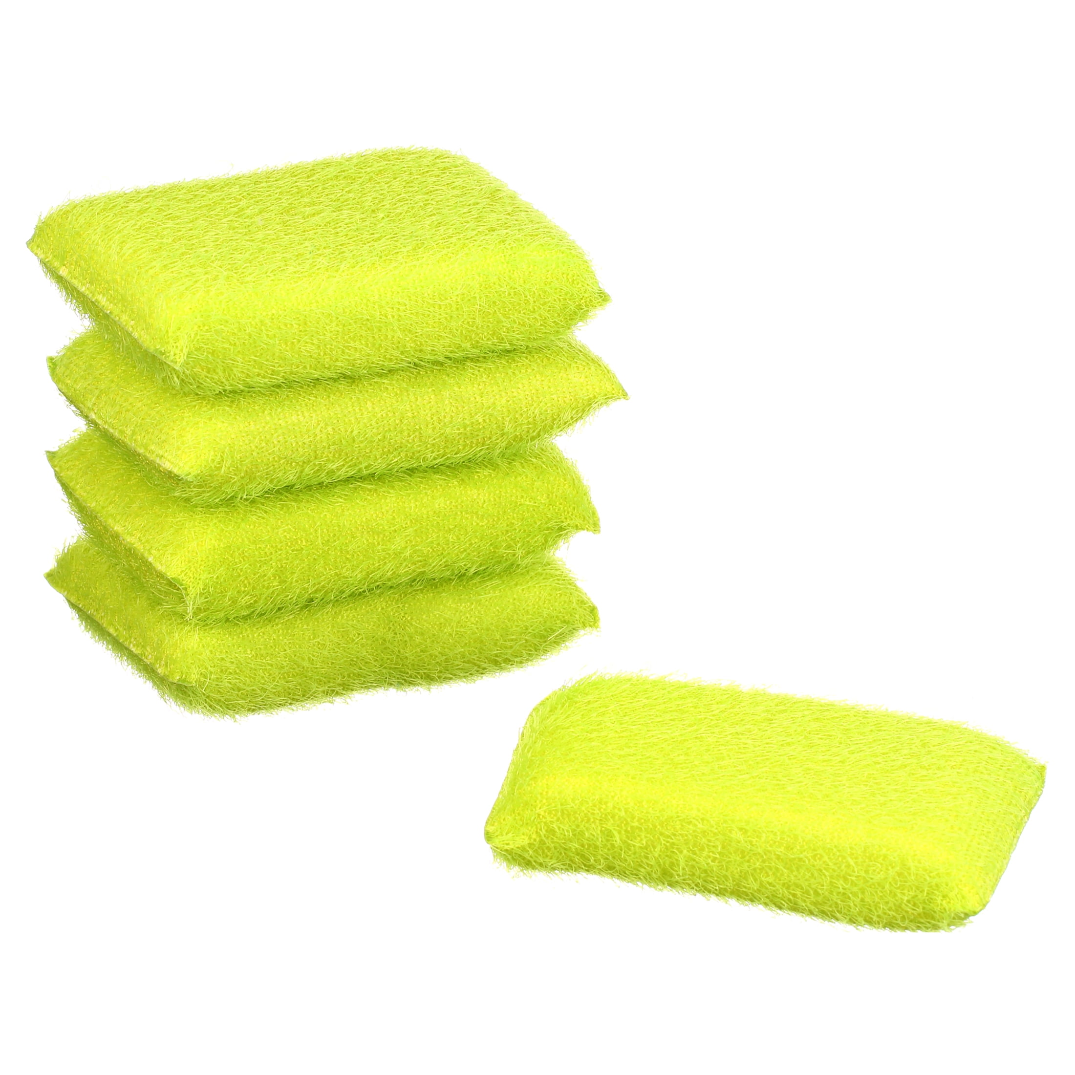 Individually Wrapped Sponges, 100 Pack Kitchen Dishwashing Sponge Bulk,  Non-Scratch Scrubbers, Sponges for Cleaning Kitchen, Bathroom, and  Household