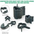thumbnail image 4 of 40pcs Adjable Plant Clips En Stake Covers Structure Tether For En, 4 of 5