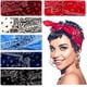 thumbnail image 1 of Diadema bohemia ancha, 6 piezas Diademas bohemias anchas para mujer para fitness/yoga/entrenamiento/vida diaria, diadema bohemia ancha para mujer está hecha de poliéster y banda para el cabello bohemi, 1 of 5