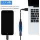thumbnail image 5 of (negro) Paquete de 2 adaptadores USB C a USB 3.0, USB 3.1, adaptador USB 3.0 hembra a USB C hembra, compatible con iPhone 11, Google Pixel, Samsung Galaxy S20,, 5 of 5