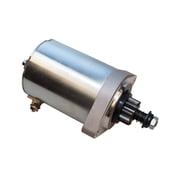 Electric Starter Compatible with Ferris Gravely Pro-Turn Husqvarna Hustler Zero Turn Mower Kawasaki FR FS FX Engine 21163-0749 MIA12214 12V 10 Tooth CCW 0.6kW PMDD Motor Unit Motor