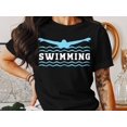thumbnail image 2 of Swimmer Swimming Swim Team Coach Gift for Men Women Kids T-Shirt Swimmer Holiday Birthday Game Day Swim Presents Tshirt, 2 of 10