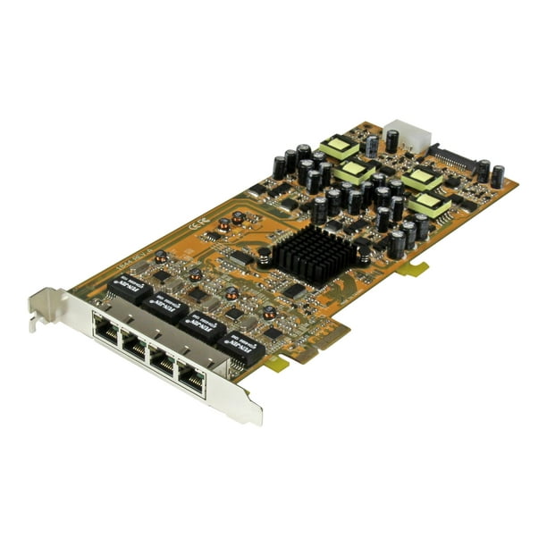 4 Port Gigabit PoE (Power over Card PCIe Network Card PoE / PoE+ Up