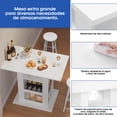 thumbnail image 4 of Mesa de Comedor con Estantes de Almacenamiento, Ahorro de Espacio para Cocinas, Comedores o Oficina Nomi, 4 of 12