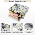 thumbnail image 3 of FORMRS Womens Corduroy Tote Bag Crossbody Shoulder Handbag with Pocket, Light Floral Pattern, 3 of 7