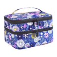 thumbnail image 1 of Bolsa organizadora de esmaltes de uñas de viaje de doble capa para herramientas de manicura Esmalte de uñas, 1 of 8