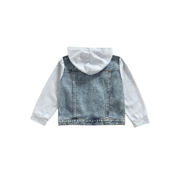 Hooded Padded Denim Jacket - Ready to Wear