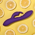 thumbnail image 3 of Evolved Wavy Rabbit Rabbit Vibrator, Purple, 3 of 7