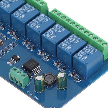 8 Channel Relay Module ESP32 WiFi Wireless Control BLE Development Board ESP32-WROOM-32E DC 5-30V