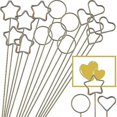thumbnail image 4 of 30pcs Metal Wire Floral Place Card Holder G, 4 of 4