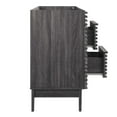 thumbnail image 3 of Render 48" Double Sink Compatible (Not Included) Bathroom Vanity Cabinet in Charcoal, 3 of 6