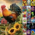 thumbnail image 1 of CUH - Sunflower Art DIY 5D Diamond Painting Crystal Cross Stitch Hand Decor Craft Kit Multi-Style, 1 of 10