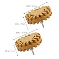 thumbnail image 2 of TABLZONE 2 Pcs Roue de Gomme à Colle Roue pour Detailing de Voiture Retrait Efficace de l'Adhésif Durable et Construction, 2 of 7