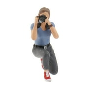 Milaget 1/64 Miniature Tiny Classic People Figure Toy Diorama Scenery Building Accessory Style3