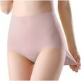 thumbnail image 6 of MuZeFu Underwear for Women Hipster Ladies Comfortable Ice Shreds Cool Large Size Abdominal Contraction Panties Hight Waiste Underpants, 6 of 7