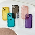 thumbnail image 3 of Cute Love Heart Camera Curly Wave Shape Lens Protection Clear Soft Compatible with iPhone Case (White,iPhone X/Xs), 3 of 6
