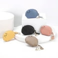 thumbnail image 4 of Creative Genuine Leather Coin Purse Women's Key Bag Simple Japanese Small Wallet Mini Cute Niche Coin Bag, 4 of 6