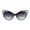 Green, variant on Womens Rhinestone Iced Out Bling Cat Eye Fashion Sunglasses Blue