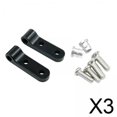 thumbnail image 1 of 3 Soportes De Amortiguadores Traseros Aptos Para WPL D12 D42 1/10 Piezas De Bricolaje Para Camión Y Coche Negro, 1 of 8