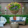 thumbnail image 4 of Artificial Plants Outdoor, 10pcs Lavender Artificial Flowers,Fake Plants Plastic Faux Flowers,UV Resistant Fake Flowers No Fade Faux Plastic Plants for Outdoor Planters for Home Garden, 4 of 5
