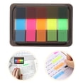 thumbnail image 2 of Shisuyan Index Tabs Self Adhesive Fluorescent 5Boxes 2.87X1.97X0.12in, 2 of 8