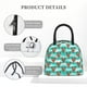 thumbnail image 4 of Disketp Lobsters Of Turquoise Waves Bolsa Térmica para Almuerzo, Lonchera con Abertura Amplia y Gran Capacidad, Organizador Reutilizable para Mujeres, Hombres y Adultos, 4 of 6
