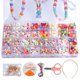 thumbnail image 3 of de 32 de de semillas acrílicas, juguetes educativos, pequeñas manualidades, de DIY para , fabricación , Gloria Kits de cuentas de semillas de pulsera, 3 of 9