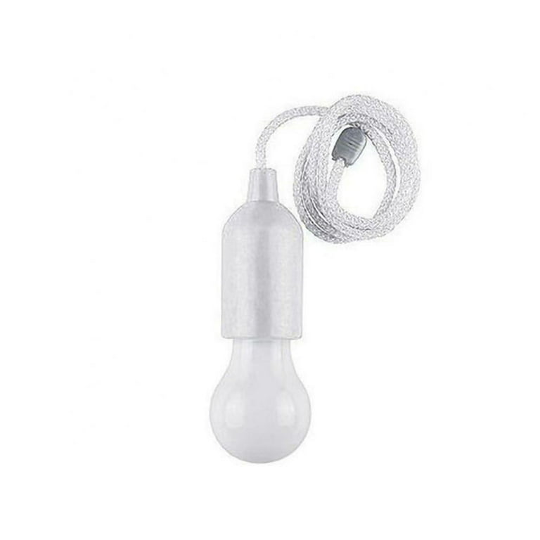Portable Battery Led Light Bulb For Outdoor Hanging Tent Rope Pull Cord Lamp