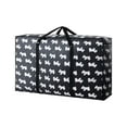 thumbnail image 1 of pstuiky Sacs de Rangement Réutilisables Extra Larges avec Poignées Solides et Fermetures Éclair, Sac de Déménagement Lavable Robuste, Organisateur de Placard et sous-Lit pour Literie, Vente de Couvertures, 1 of 2