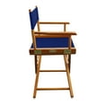 thumbnail image 3 of Casual Home Extra-Wide Premium 18" Directors Chair Mission Oak Frame W/Royal Blue Color Cover, 3 of 11