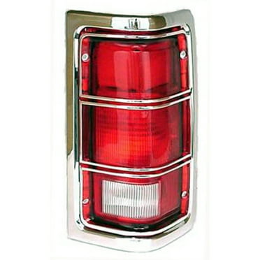 KAI New Standard Replacement Passenger Side Tail Light Lens, Fits 1981-1987 Dodge Fullsize Pickup