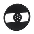 thumbnail image 2 of sweethay Reemplazo de carrete de cinta de aluminio de Audio de carrete abierto duradero de aleación de aluminio para reproductor de carrete Sistemas de cine en casa Negro, 2 of 6