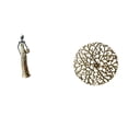 thumbnail image 1 of Escultura De Pared De Metal Con Diseño De Dama Tribal Vintage, Adorno De Mesa, Estatua Rústica Escénica De Hierro Forjado, Placa, Colgante 3D, Figura Decorativa Para Escritorio, Armario,, 1 of 8