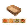 thumbnail image 2 of Liners Disposable Paper for Ninja Dual,200 Pcs Liners Rectangle, Accessories,200 x Air fryer paper, 2 of 8