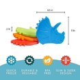 thumbnail image 3 of Paquetes de Hielo Fit & Fresh Cool Coolers para Lonchera Infantil 8 unidades Dino, 3 of 6