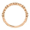 thumbnail image 2 of FB Jewels 14K Rose Gold 1/6 CTW Diamond Sculptural-Inspired Anniversary Wedding Ring Band, 2 of 3