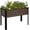 Rustic1, variant on MUPATER 48" L x 24" W x 32" H Galvanized Steel Raised Garden Bed, Large Metal Elevated Raised Planter Box with Legs & Detachable Black Liner for Backyard, Garden, Balcony, Rustic