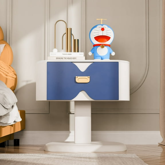 single drawer nightstand,Nightstand Wood Bedside Table with Drawer, Modern End Table for Bedroom and Small Spaces