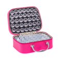 thumbnail image 3 of 70-Slot Diamond Storage Box with Bottles Cartoon Princess Print Portable Storage Bag with Zipper for Painting Accessories Tools Nail Art Rhinestones, 3 of 8