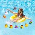 thumbnail image 4 of GLUAAE 40Pcs Assorted Rubber Ducks - Mini Floatable Bath Toys for Kids, Non-Toxic Baby Pool Party Favors, Halloween & Easter Gifts, Random Color Duckies for Toddlers (Bathtub, Party Decor), 4 of 10
