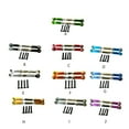 thumbnail image 2 of VONKY 2pcs Alliage Avant/arrière Bielle de Direction pour AXIAL 1/10 Rock Racer AX90026 Upgraded Parts Rouge, 2 of 6