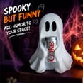 thumbnail image 6 of Halloween Cute Ghost Holding Coke Figurine, Resin Tabletop Decor for Party Shelf Display, 6 of 7
