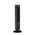 thumbnail image 3 of Ventilador de torre LED, ventilador sin aspas USB, ventilador de piso eléctrico de 2 velocidades para oficina en casa(negro), 3 of 7
