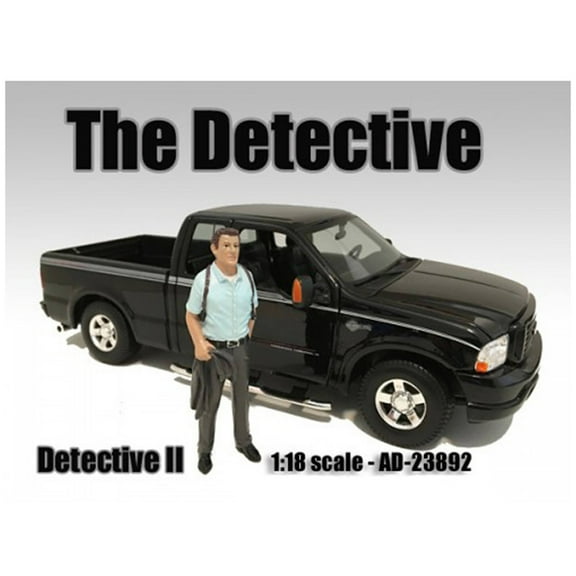 "The Detective #2" Figure For 1:18 Scale Models by American Diorama