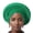 Green, variant on African Turban Volumiser Hat Female Traditional Festival Theme Headwrap Bonnet