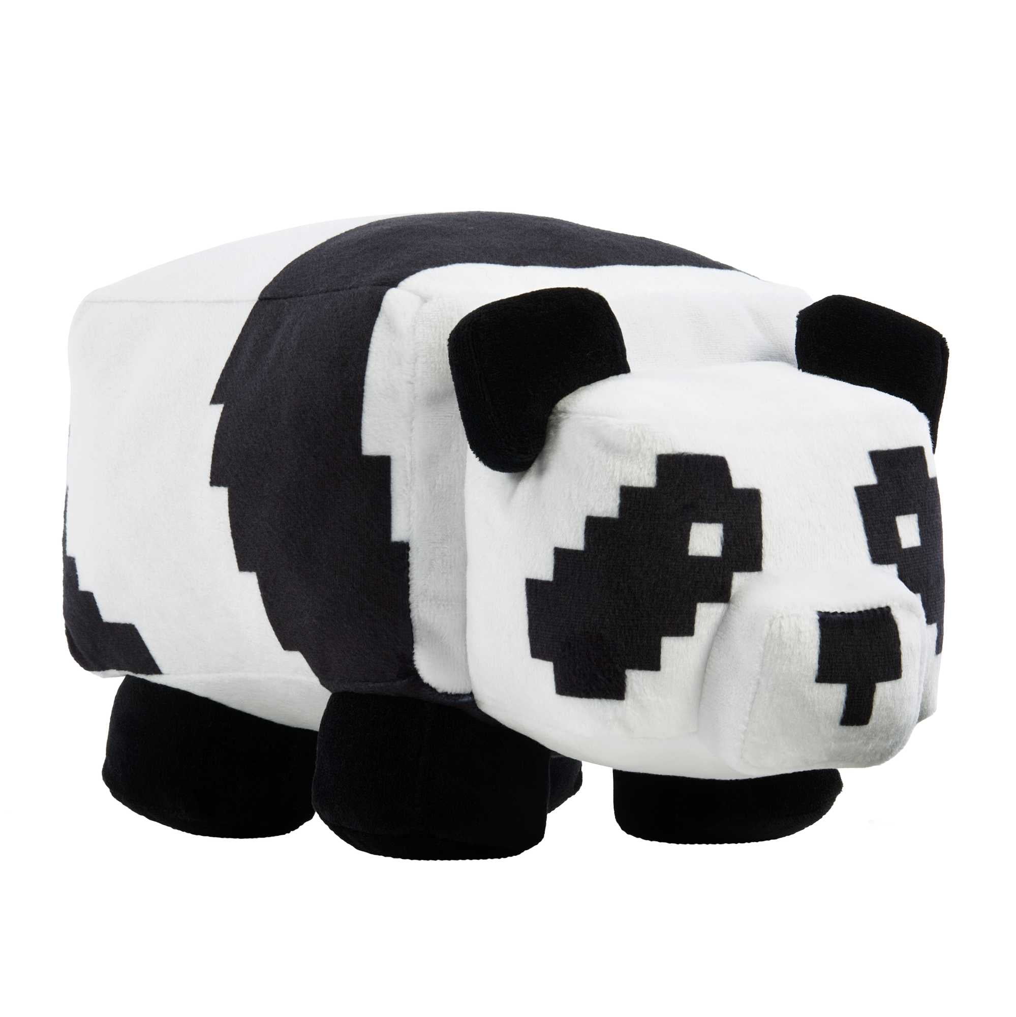 Minecraft Panda Plush, Video-Game Character Soft Doll, Collectible Toy