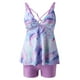 thumbnail image 4 of Traje de baño de dos piezas con tiras en la espalda y estampado conservador para mujer Traje de baño OAVQHLG3B Store  lin121212, 4 of 4