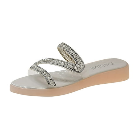 

Sandals Women Diamond Sandals Women s Flat Shoes Summer Party Comfortable Non Slip Ladies Sandals Fashion Sandals Womens Sandals